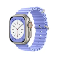 GENERICO - Correa de silicona Ocean para 42-44-45-49MM Lila