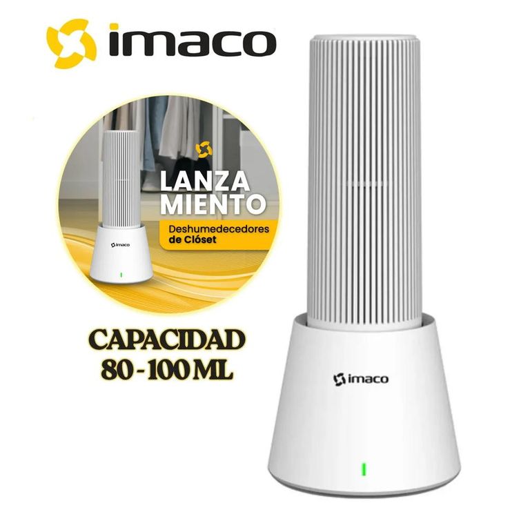 Mini deshumedecedor portatil de closet DHM20