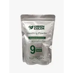 GENERICO - Decolorante Extra Fuerte 500 gr Etapa 9 White - Green Color