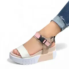 GENERICO - Sandalia Mujer 1431L-55 Dont Care Color Blanco