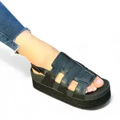 GENERICO - Sandalia Mujer 1431L-45 Poder Color Negro