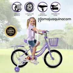BEAUTIFUL - Bicicleta Para Niña Aro 16 «AVALIN» Purple