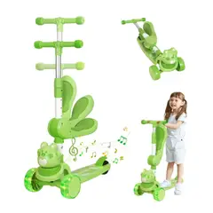 GENERICO - Scooter Kawaii Musical Full Luces Para Niños 2 en 1