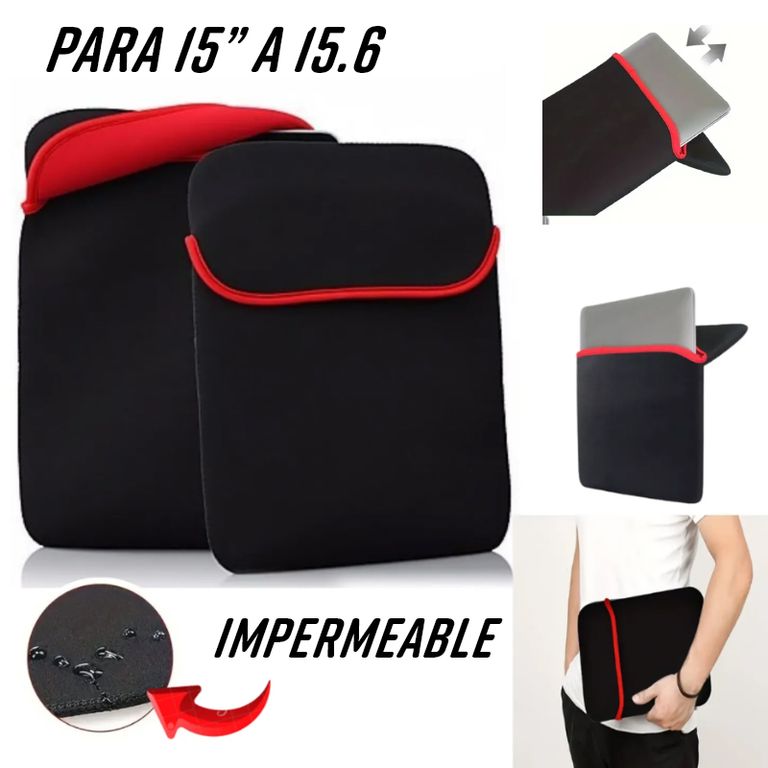 Funda para laptop 15 15.6 Neopreno Protector Impermeable Notebook
