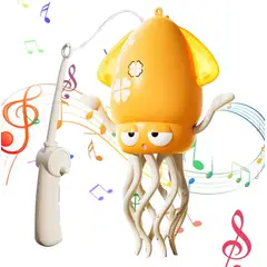 GENERICO - Calamar Bailarín Musical Interactivo - Amarrillo
