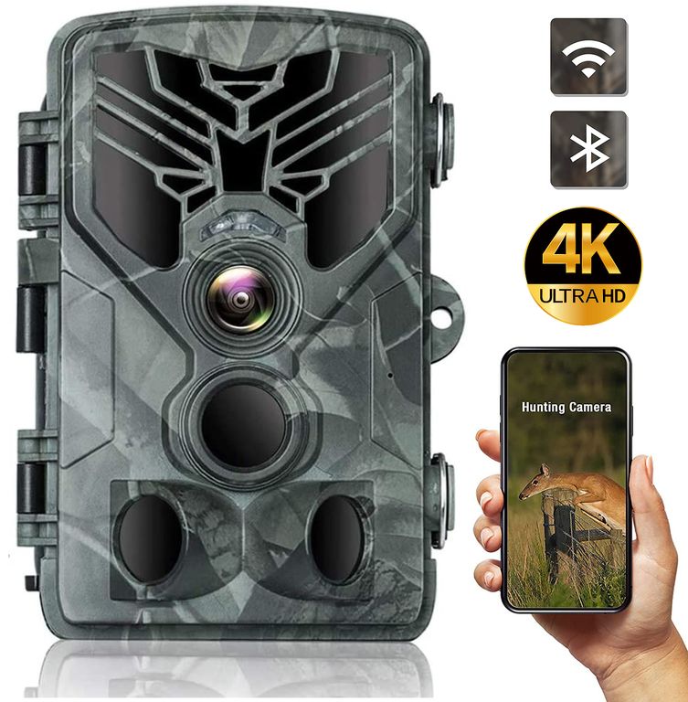 CAMARA TRAMPA WIFI 830 PRO - TRAIL CAMERA - 4K