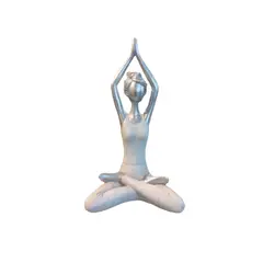 GENERICO - Figura Zen en Postura de Yoga