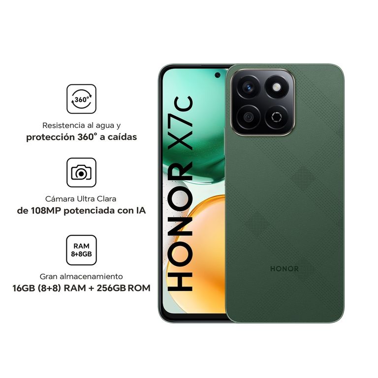 X7c 8GB+256GB - verde