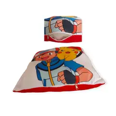 GENERICO - Cojines de Personaje Favorito de Poliéster y Napa