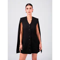 BANATY - VESTIDO CON CAPA CASUAL BRUNA PARA MUJER