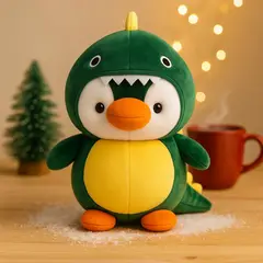 GENERICO - Peluche Pingüino Dinosaurio Suave tierno y perfecto para regalar