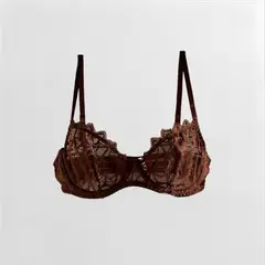 XIRAMA - Brasier Sostén Encaje Neena Marrón