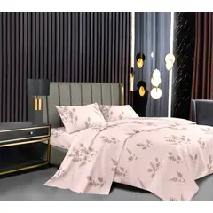 GOLDSUN - JUEGO DE SÁBANAS 3 PIEZAS 4800 HILOS 1 PLAZA Y MEDIA