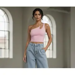 GENERICO - Polo Top Sin Mangas Mujer