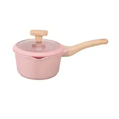 VALESKA - Cacerola de Roca Volcánica VL-SPA18 Rosa