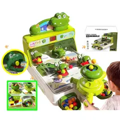 GENERICO - Juego de mesa Máquina Pinball Dinosaurio Cocodrilo Verde