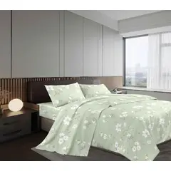 GOLDSUN - JUEGO DE SÁBANAS 4 PIEZAS 4800 HILOS 3 PLAZAS KING