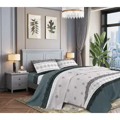 GOLDSUN - JUEGO DE SÁBANAS 4 PIEZAS 4800 HILOS 3 PLAZAS KING