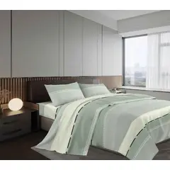 GOLDSUN - JUEGO DE SÁBANAS 4 PIEZAS 4800 HILOS 3 PLAZAS KING