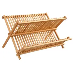 GENERICO - Escurridor de Vajillas de Bambú