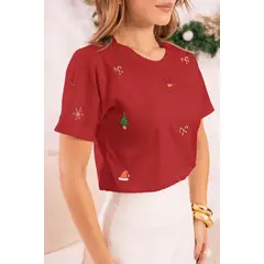 GENERICO - POLO BASICOS ESTAMPADO NAVIDAD