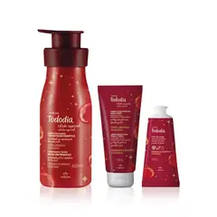 NATURA - Tododia Granada y Almendras Glaseadas Crema Cuerpo Manos y Jabon Liquido