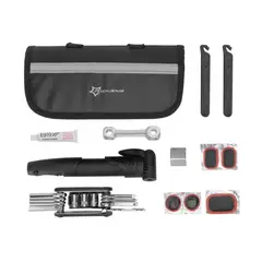 ROCKBROS - KIT DE HERRAMIENTAS PARA BICICLETAS CON INFLADOR 16 EN 1