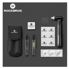 ROCKBROS - KIT DE HERRAMIENTAS PARA BICICLETAS CON MINI INFLADOR