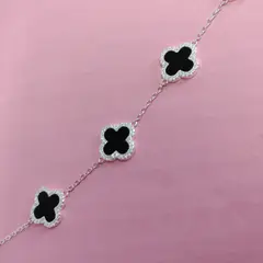 GENERICO - Pulsera de plata Vania Black