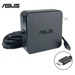ASUS - Cargador Laptop Original Tipo C 65W 20V 3-25A