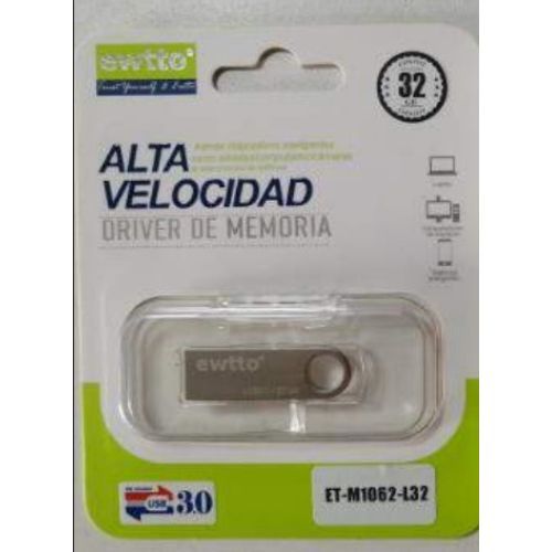 MEMORIA USB 32 GB ALTA VELOCIDAD 3.0