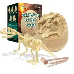 AR DINO EXPLORER - KIT DE EXCAVACIÓN DE HUEVOS DE DINOSAURIO DE ARQUEOLOGIA