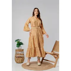 GENERICO - VESTIDO LARGO MUJER VICTORIA ALMAT