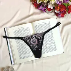 GENERICO - Ropa interior de mujer tanga Hilo Tul y algodón