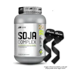 UNIVERSE NUTRITION - Soja Complex 1.5 KG Proteina de Soja Vegana - Chocolate + Straps