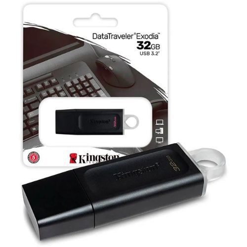 Memoria Usb 32 Gb Exodia Negro 3.2