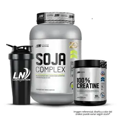 UNIVERSE NUTRITION - Soja Complex 1.5 KG Proteina de Soja - Cookie and cream + Creatina 150 g + Shaker