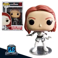 FUNKO - POP BLACK WIDOW WHITE SUIT TRAJE BLANCO MARVEL 604