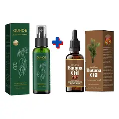 SM - Tonico Ouhoe Anticaida + Aceite de Batana para el Crecimiento del Cabello x 2 und