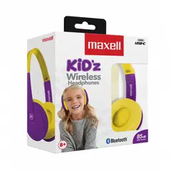 MAXELL - AURICULARES BLUETOOTH KIDZ WIRELESS HEADPHONES HP-BT350 TURQUESA