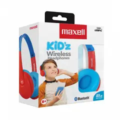MAXELL - AURICULARES BLUETOOTH KIDZ WIRELESS HEADPHONES HP-BT350 TURQUESA