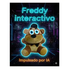 GENERICO - Five Nights at Freddy Figura Peluche Interactivo con IA