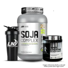 Universe Nutrition - Soja Complex 1.5 KG Proteina de Soja - Cookie and cream+ Creatina Kevin Levrone 300 g + Shaker