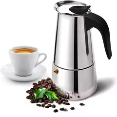 GENERICO - Cafetera Moka Italiana Inox 6