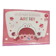 GENERICO - Mega Set de Arte de 208 piezas