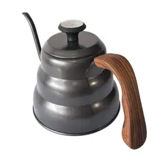 GENERICO - Tetera Cuello De Cisne Con Termometro 1Lt