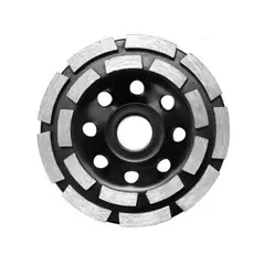 CAT - DISCO DE DESBASTE PARA CONCRETO DIAMANTADO DOBLE CORONA 125mm DA09041