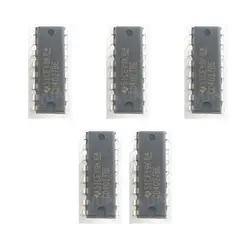 GENERICO - Pack x5 CD4027BE Circuito Integrado Flip-Flop J-K Dual DIP16 Electrónica Digital