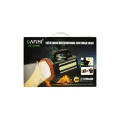 GENERICO - LAMPARA DE MANO SOLAR CON HERRAMIENTAS