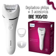 PHILIPS - Depiladora en Seco y Húmedo BRE700-00